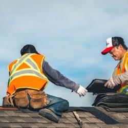 Evolution Roofing crew completing a roofing project — photo 8